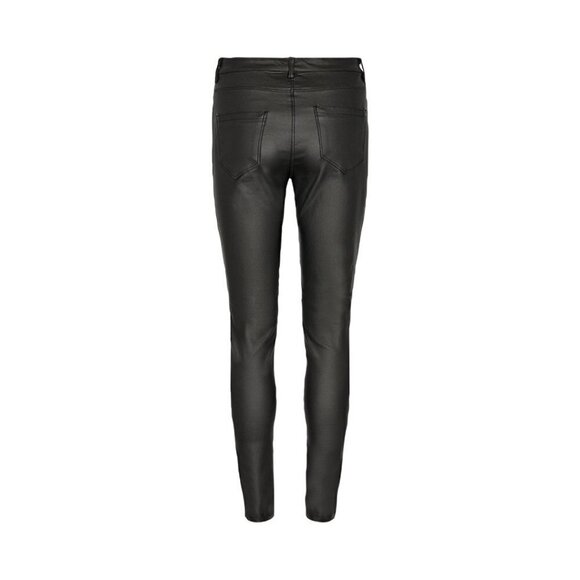 NWT SOYA CONCEPT PAM 3B Black Faux Leather Skinny Pants - Picture 2 of 8
